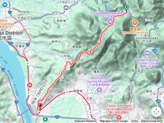 【任務一】2025臺北大縱走第一段：關渡至二子坪20250416預覽圖