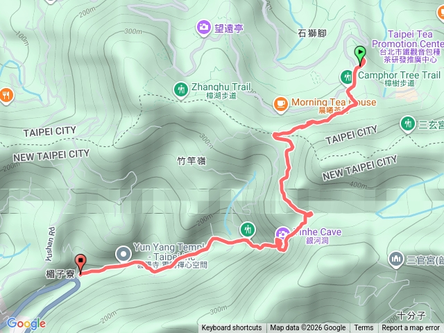 2025微笑山線大縱走尋寶集章任務微笑山線：【二格山系】銀河洞越嶺段202603081143預覽圖