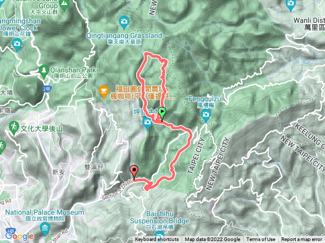 內雙溪古道連走荷蘭道