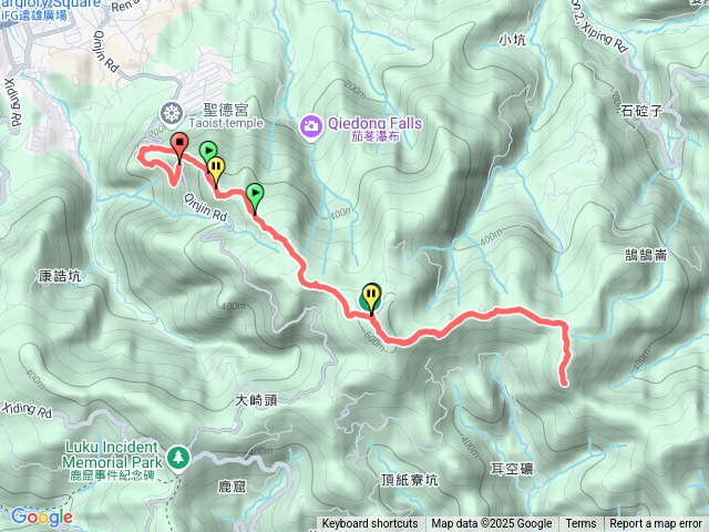 汐止大尖山四分尾山耳空龜山來回