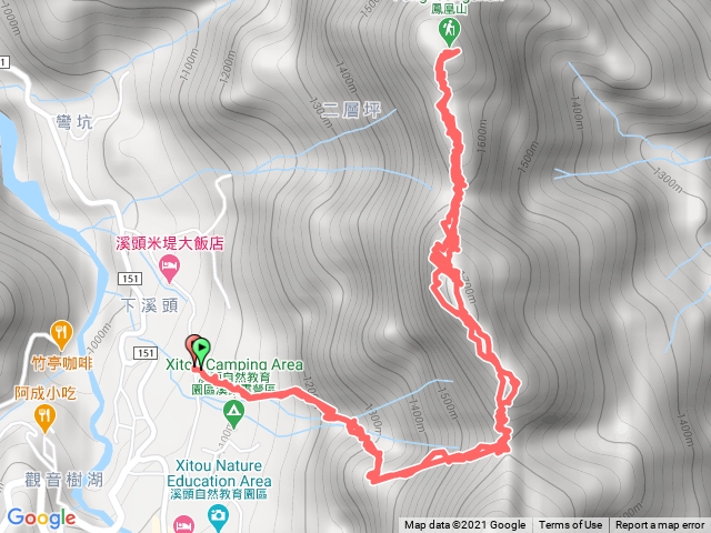 2021.04.05 南投鳳凰山，小百岳#53.標高1698m