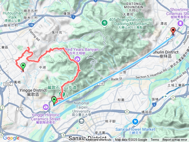 鳳鳴-龜山-鶯歌六連峰縱走