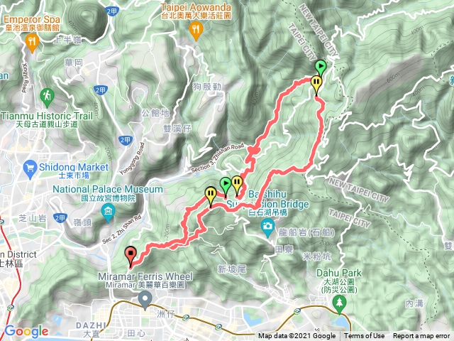 大崙尾、頭、風櫃嘴O型走