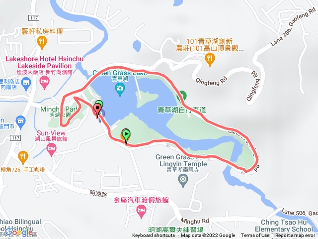 青草湖環湖步道