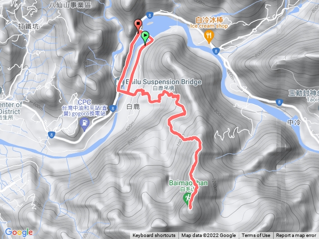 白毛山+走錯登山口