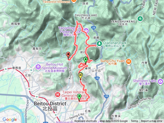 陽明山清涼瀑布群