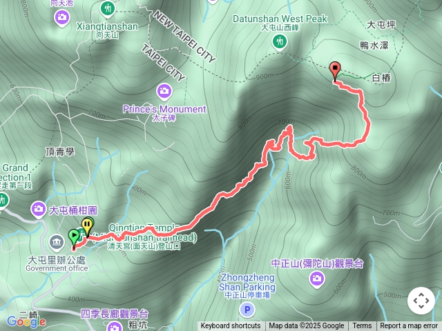 初探大屯山腰水管路/大屯谷新路 (清天宮→小屯山)