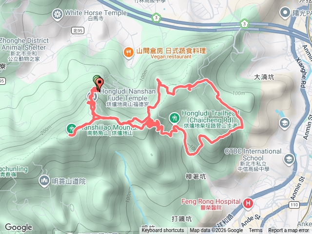 南勢角山-柴埕尖-光明頂O型預覽圖