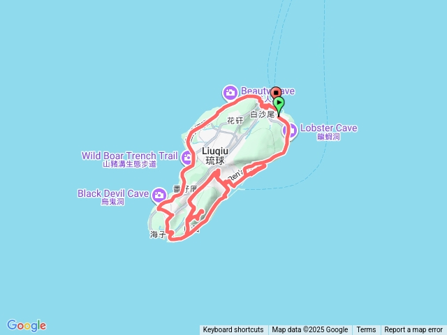 小琉球機車環島預覽圖