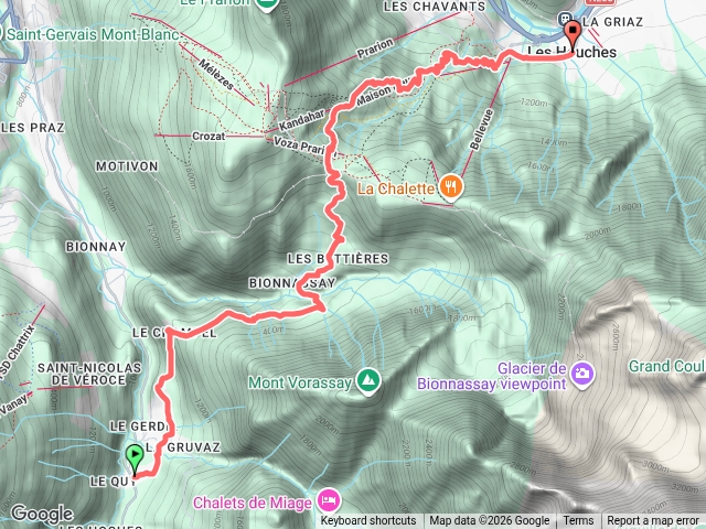 TMB/LeChampex-to-Chamonix