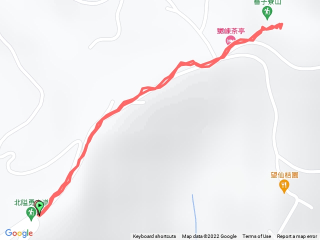 苗栗頭屋獅潭_樟之細路(RSA-40)北隘勇古道登蕃子寮山_苗22鄉道9.5K來回路線