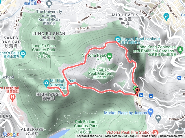 爐峰自然步道及西高山