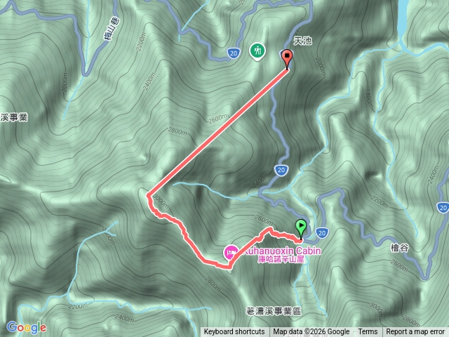 庫哈諾辛山登山步道預覽圖