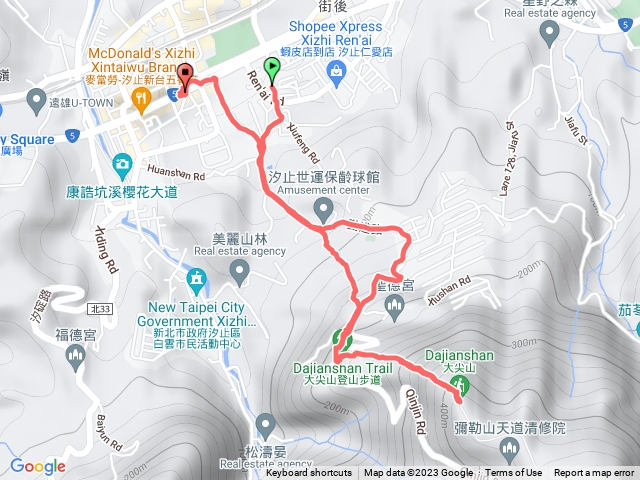 貪玩山友大尖山