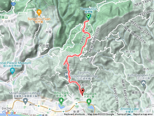 台北大縱走第四段