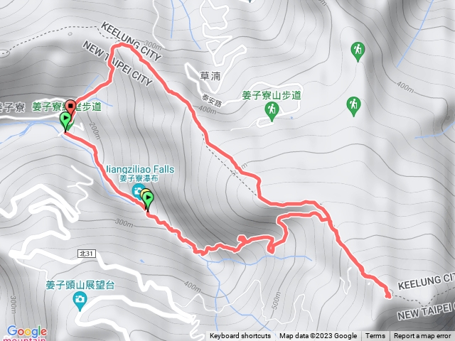 姜子寮絕壁古道