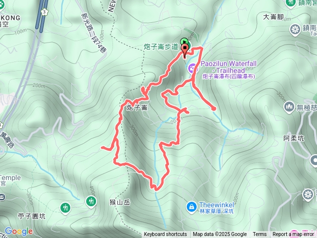炮子崙蚊子山瀑布漂亮