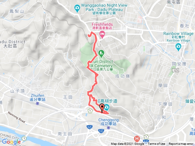知高圳步道-學田山-王田山