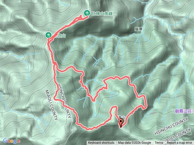樂山鐵道-鹿坑山-南比林山六型