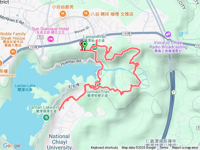 蘭潭後山步道、紅毛埤山