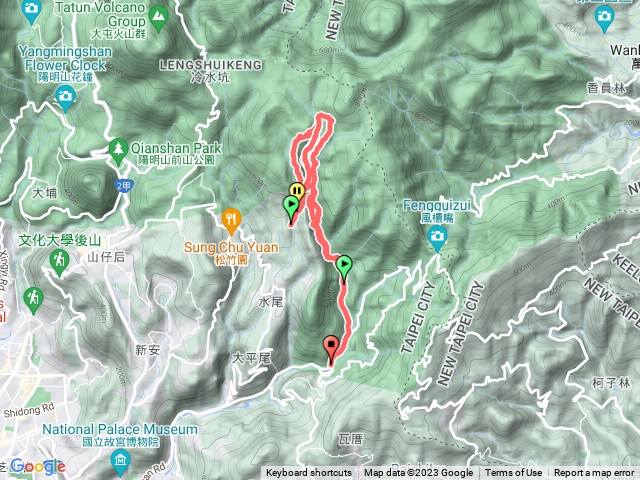 石溪山 瑪礁古道 內雙溪古道 台灣石