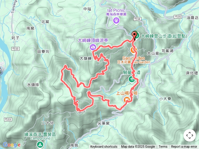 大山背山田寮山毬子山騎龍山O型預覽圖