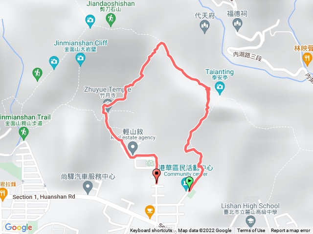 金面山步道68巷進