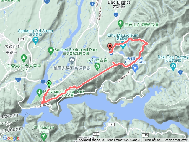 新溪州山-溪州山-頭寮山-草嶺山
