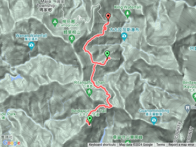 舊筏泰武步道-北大武山舊登山口平和社出舊筏灣