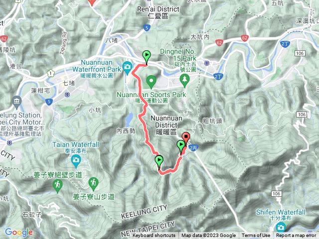 暖暖東勢坑山步道