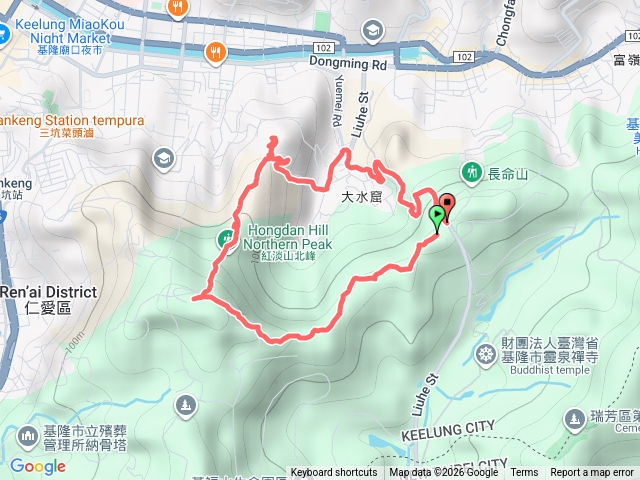 紅淡山O行縱走預覽圖