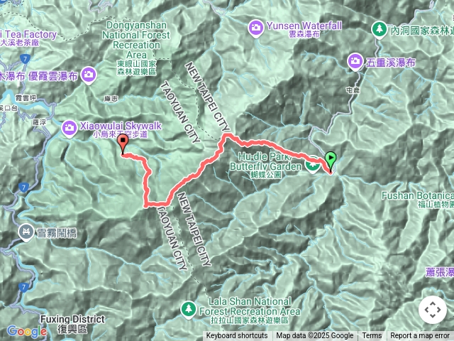 南北插縱走20250622_北插天山、南插天山