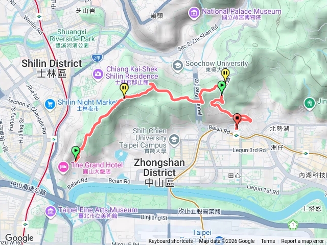 劍潭山文間山劍南路預覽圖