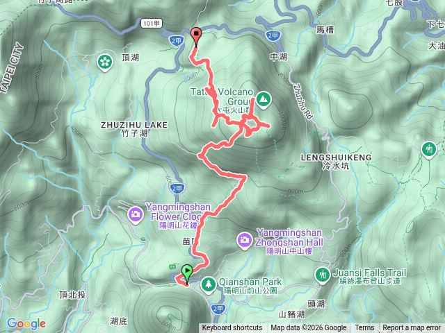 七星山群峰蓮走小油坑山預覽圖