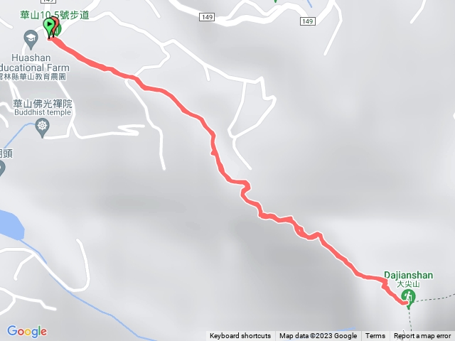 雲嘉大尖山10-5步道