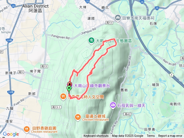 大崗山盤龍峽谷預覽圖