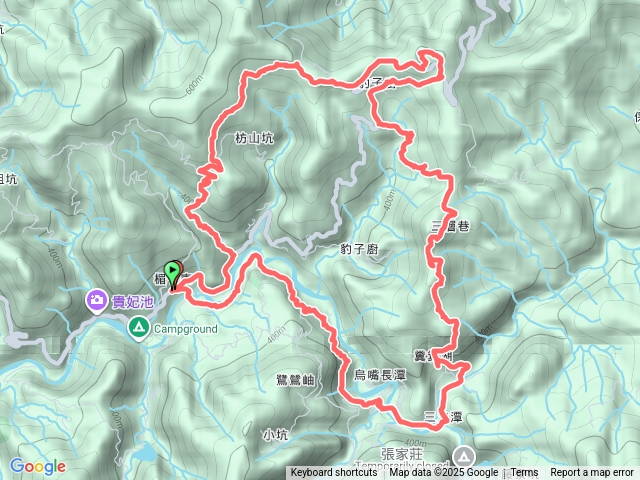 英速魔法學院-枋山坑山古道-中坑頭-北豹子廚山-南豹子廚山-畚箕湖古道-北勢溪古道-闊瀨古道O型