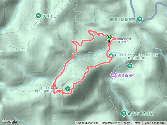 宜蘭小百岳鵲子山O走預覽圖