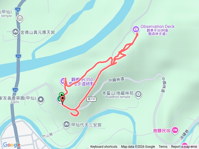 阿鳳臘森林步道