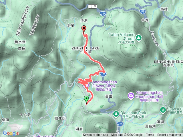 紫明溪步道竹子湖