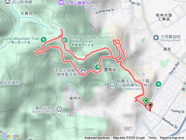樹林大同山青龍嶺