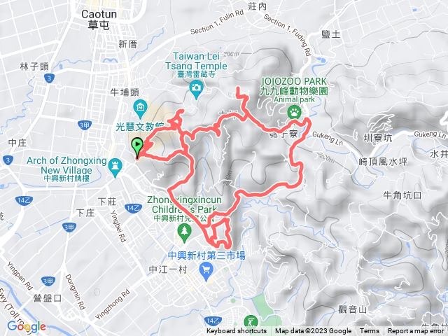 南投市 虎山步道➡️楓仔坑登山步道➡️虎山文學步道/大虎山