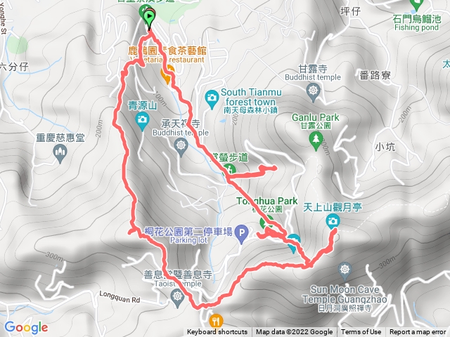 20220313土城桐花公園_變化山_天上山_三粒半_火焰山環狀