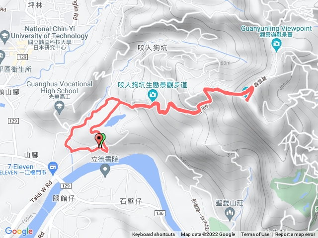 咬人狗坑登山步道(三汀山)