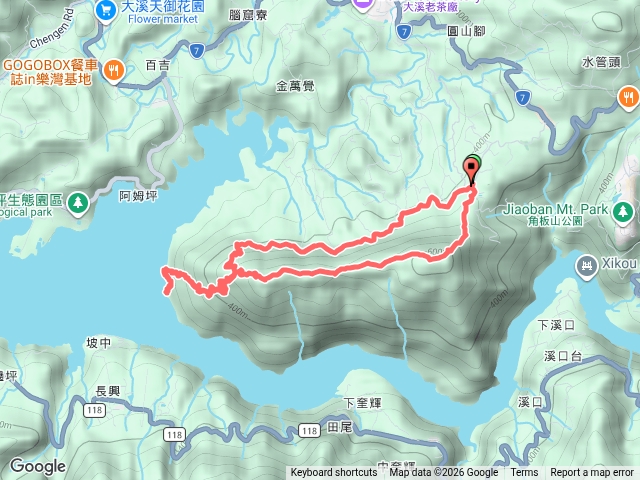枕頭山-薑母島-枕頭山道路預覽圖