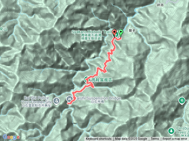 霞客羅白石吊橋預覽圖