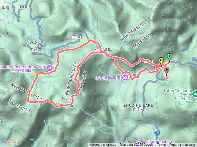 【任務一】2025臺北大縱走臺北大縱走第二段：二子坪至小油坑20250913141210