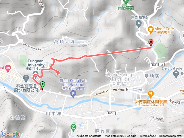 萬順寮山、龍谷山、龍谷山東峰