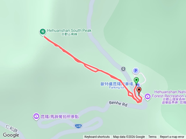 115/5/25-合歡南峯（昆陽停車場來回）預覽圖