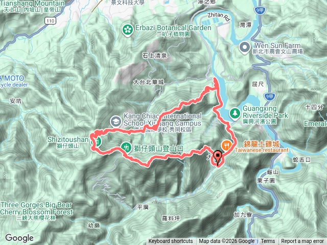 平廣山、鹿鵠崙、猴洞尖、獅仔頭山、小坑山O預覽圖